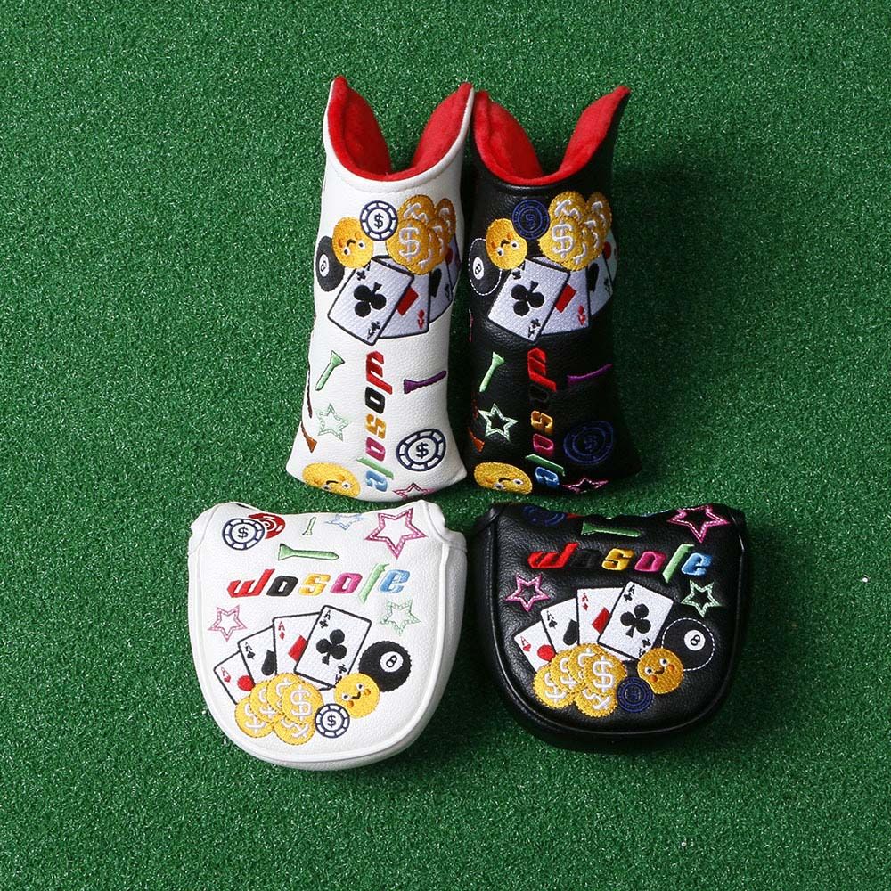 Putter Mallet Blade - Golfschläger-Schutzhülle Golf Mallet Putter Cover Blade