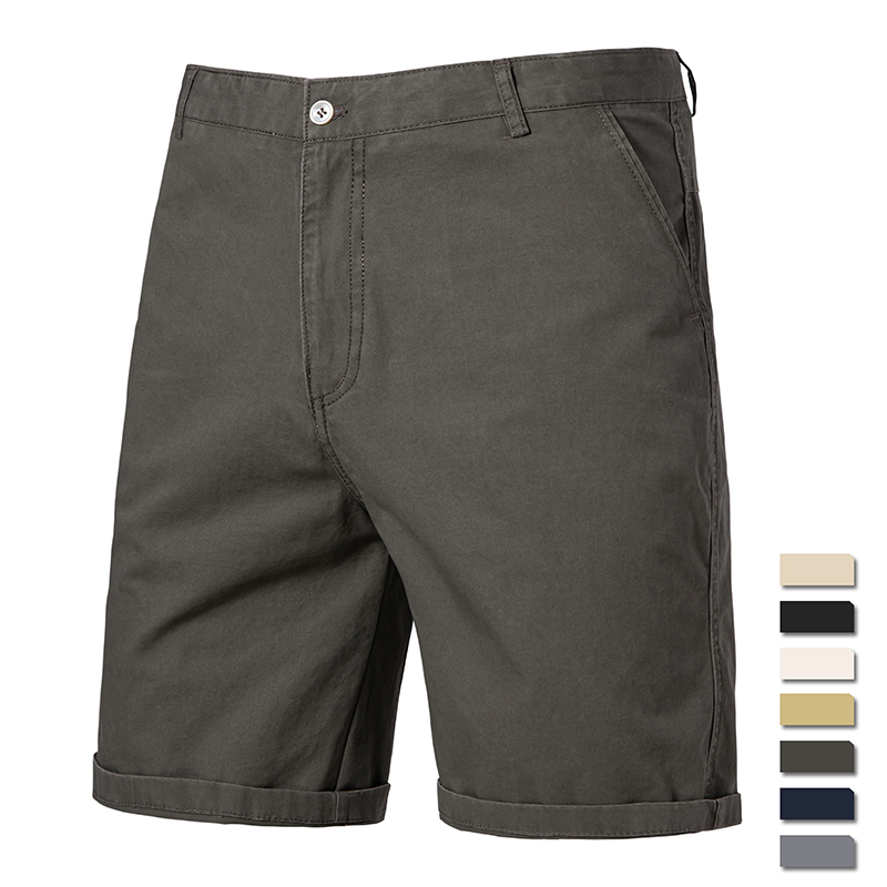 Golf Equipment - Herren Freizeit-Knieshorts Golf-Shorts Leichte Baumwoll-Cargo-Arbeitsshorts mit