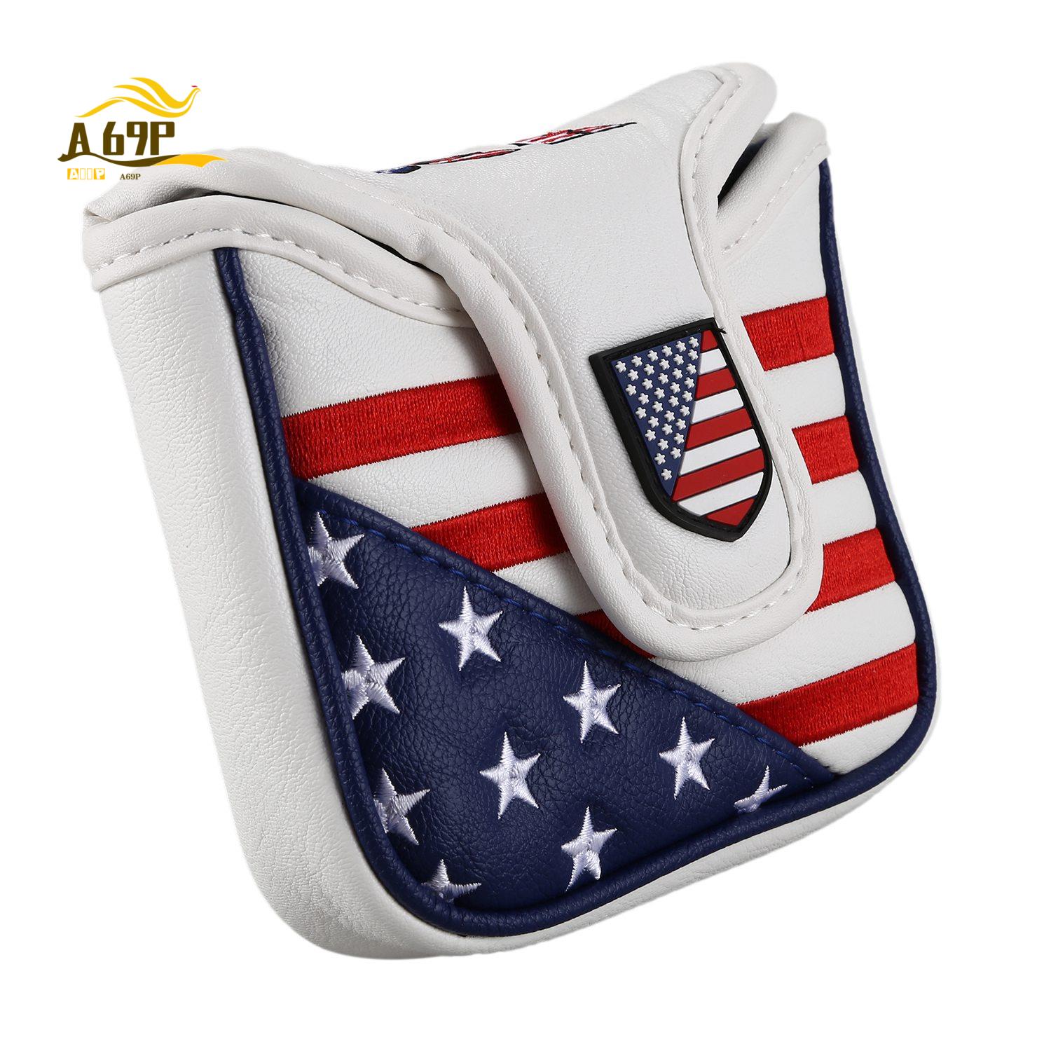 Putter Mallet Blade - A69P-PU Golf Mallet Putter Headcover aus
