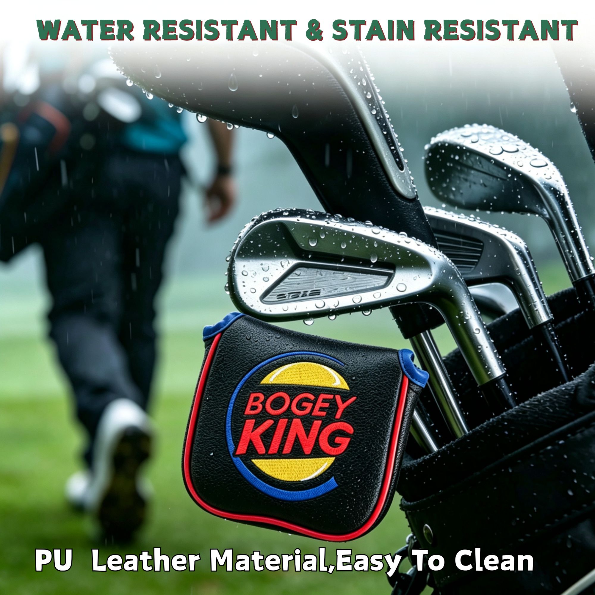 Lustige Bogey King Golf-Schläg – Putter Mallet Blade Bewertung und Preis