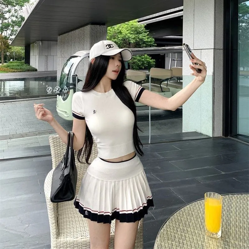Koreanischer Sommer-Zweiteiler – Golf Equipment Women Bewertung und Preis