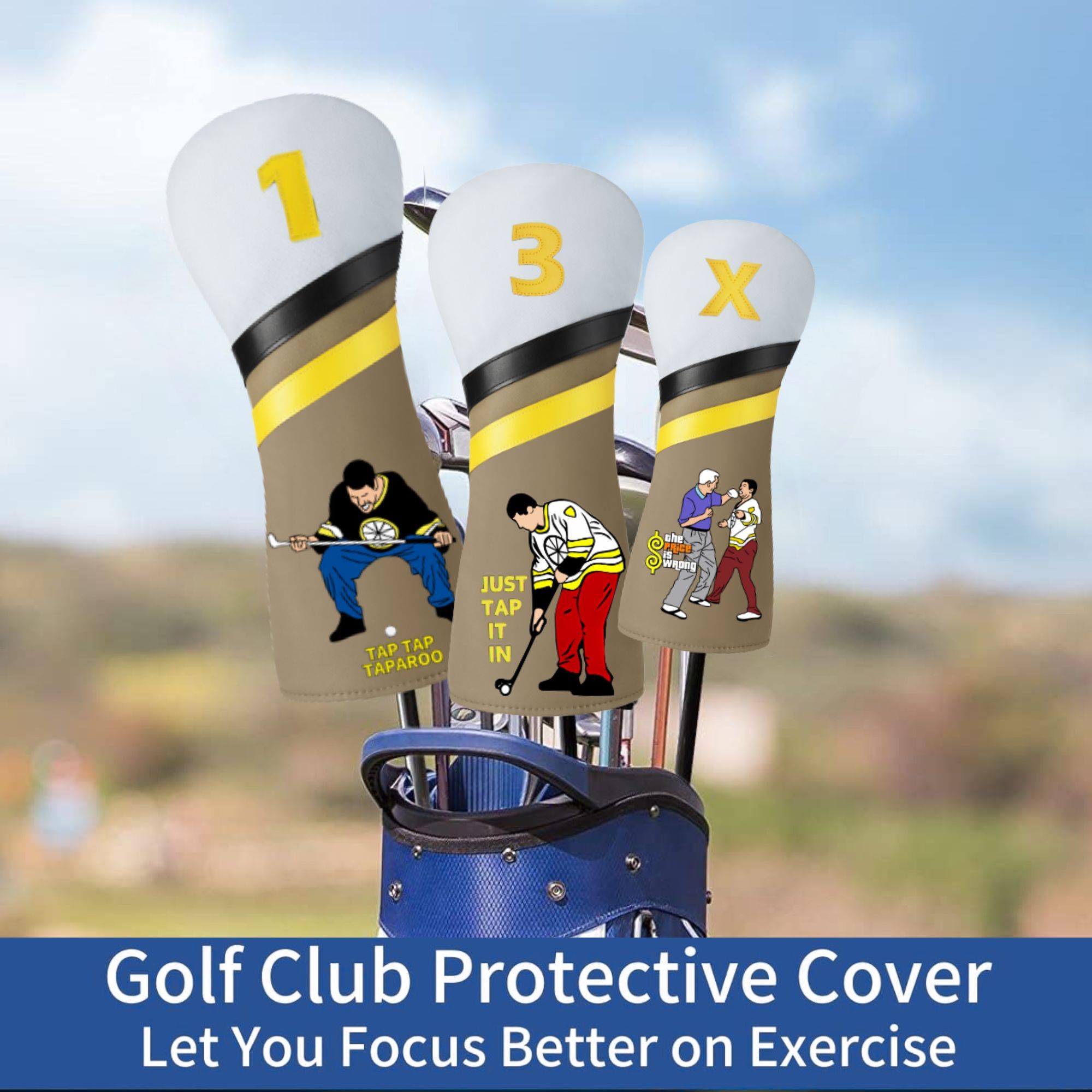 Lustige Happy Gilmore Golfschl – Putter Mallet Blade Bewertung und Preis