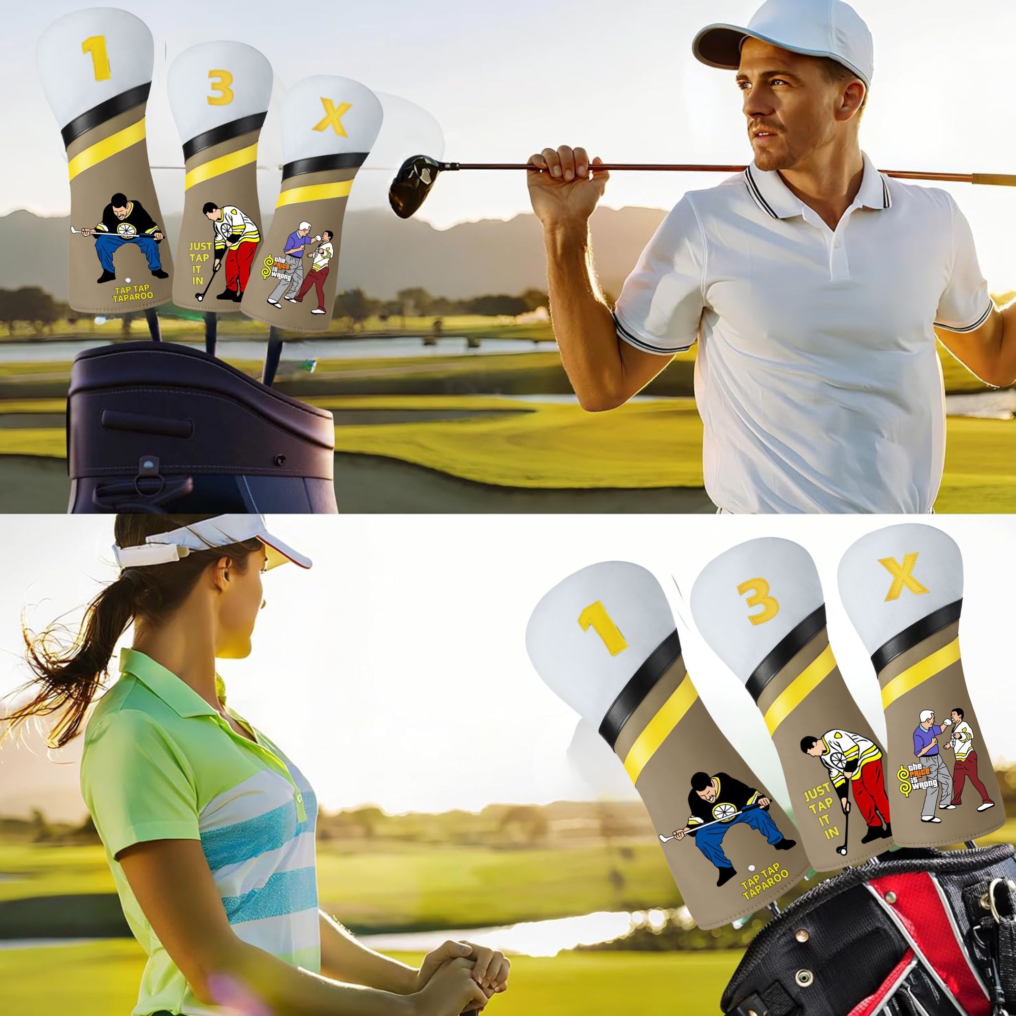 Lustige Happy Gilmore Golfschl – Putter Mallet Blade Bewertung und Preis